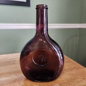 Vintage Wheaton Glassboro NJ 1850 amethyst bottle (1970's)